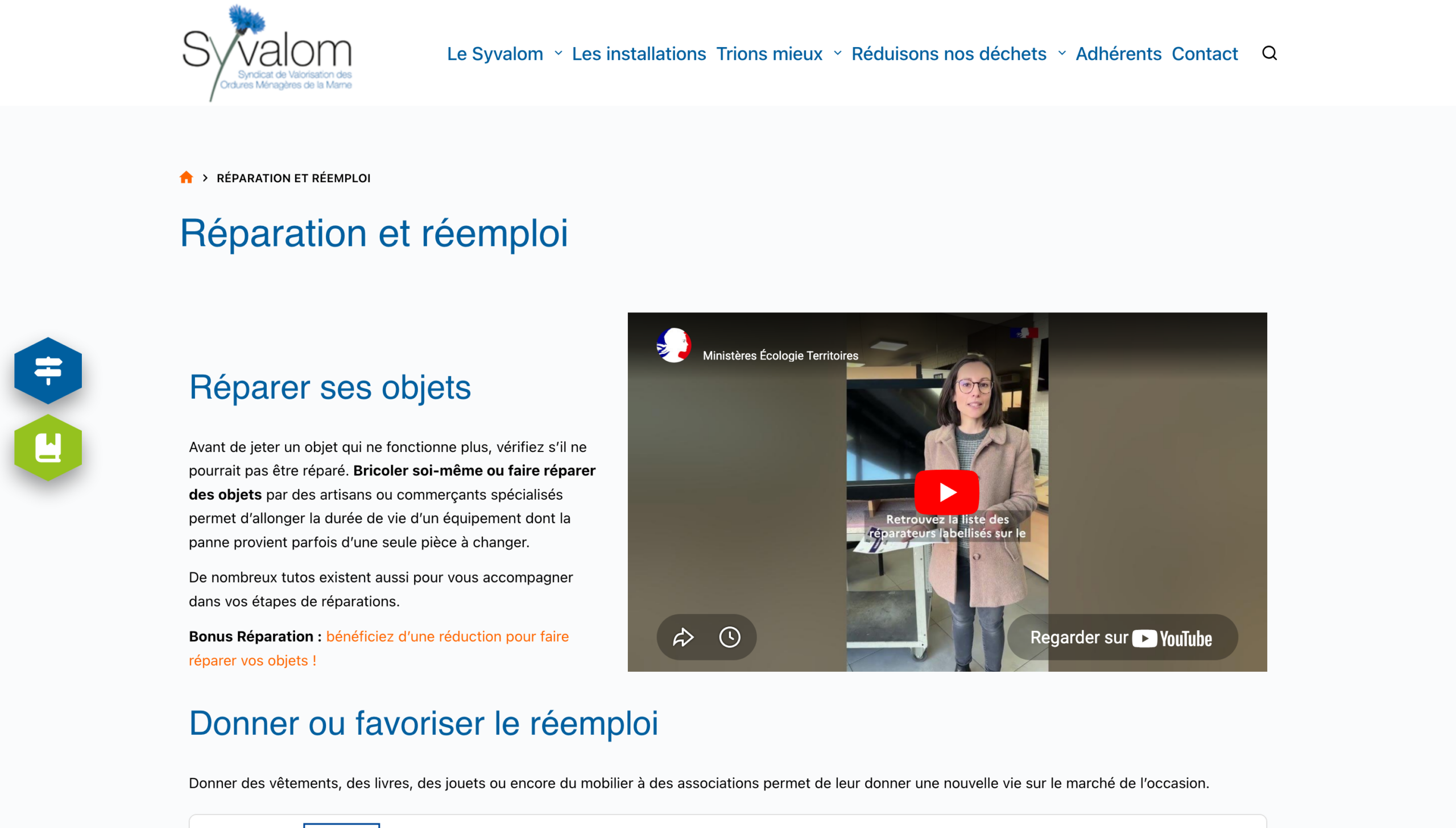 10-Réparation et réemploi – Syvalom
