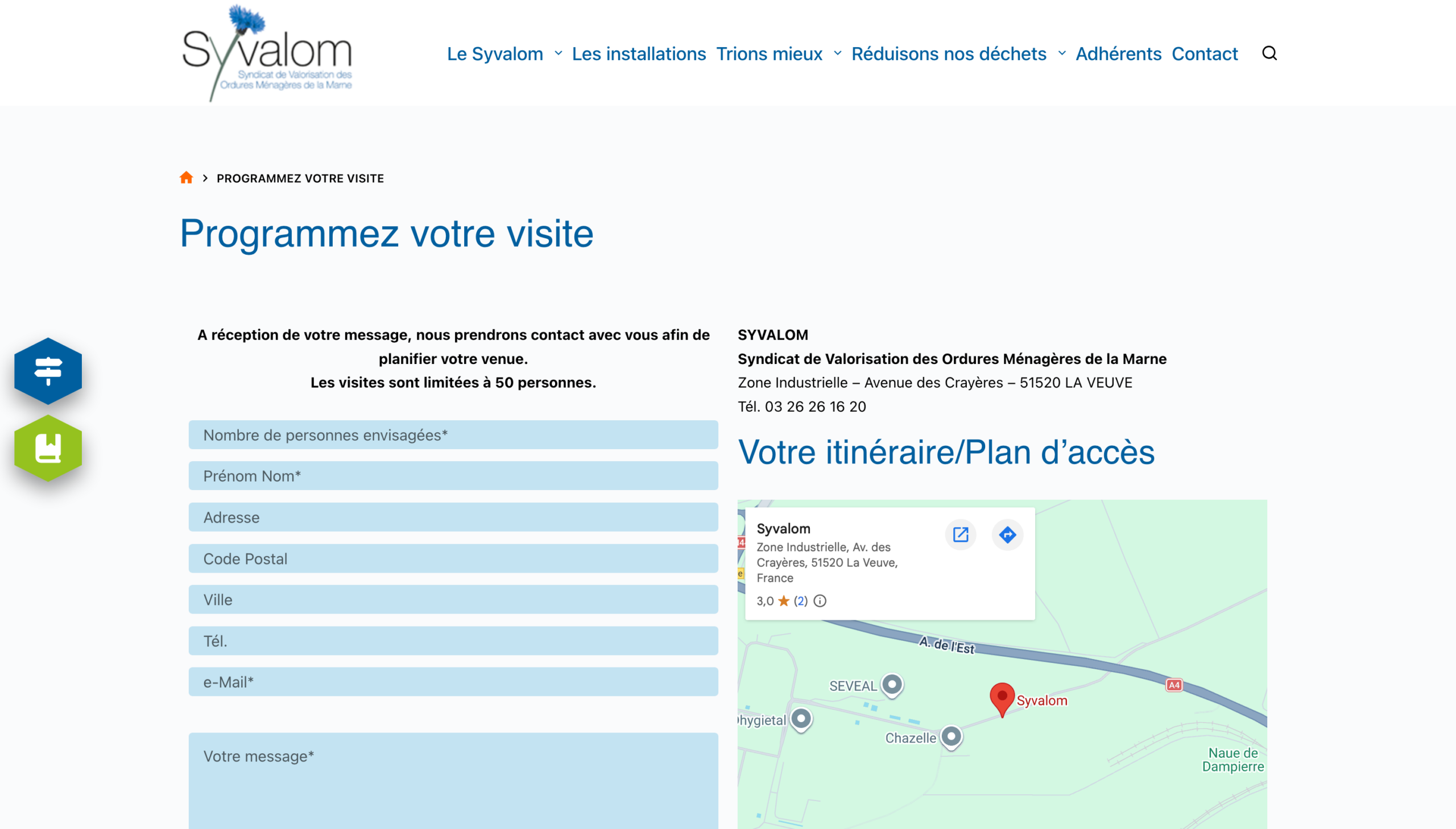 12-Programmez votre visite – Syvalom